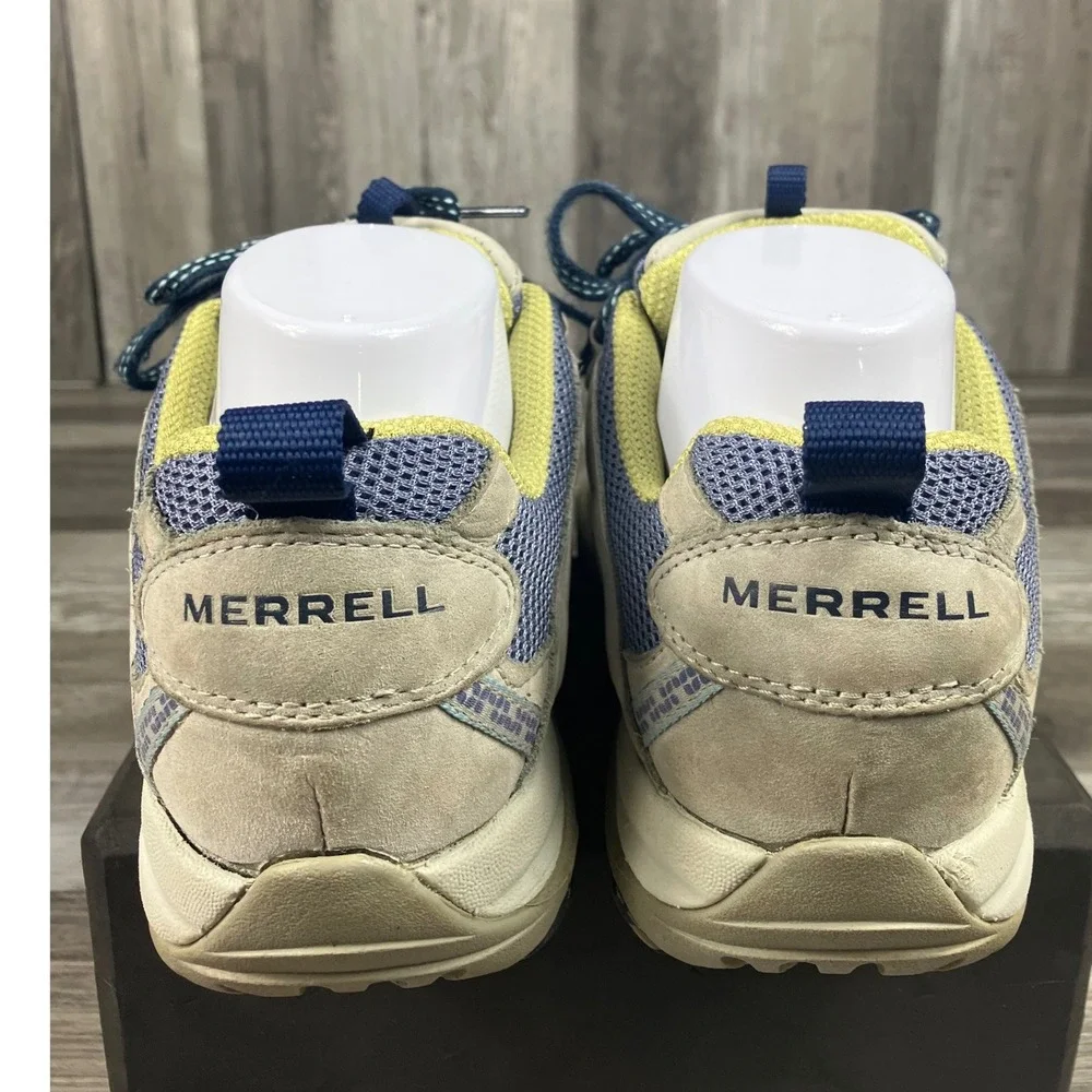 Merrell Siren Sport Womens 7 Hiking Shoes Grey Periwinkle J13842 Vibram Low Top